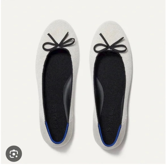 Rothy's Shoes - NEW • Rothy’s • The Ballet Flats Washable Diamond Metallic 9.5 Sparkly